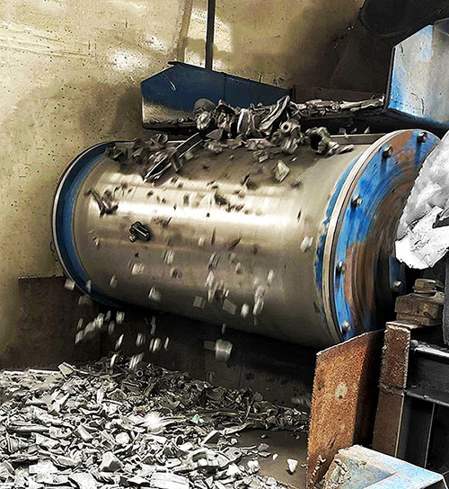 Auto Iron Removing Magnetic Drum Separator